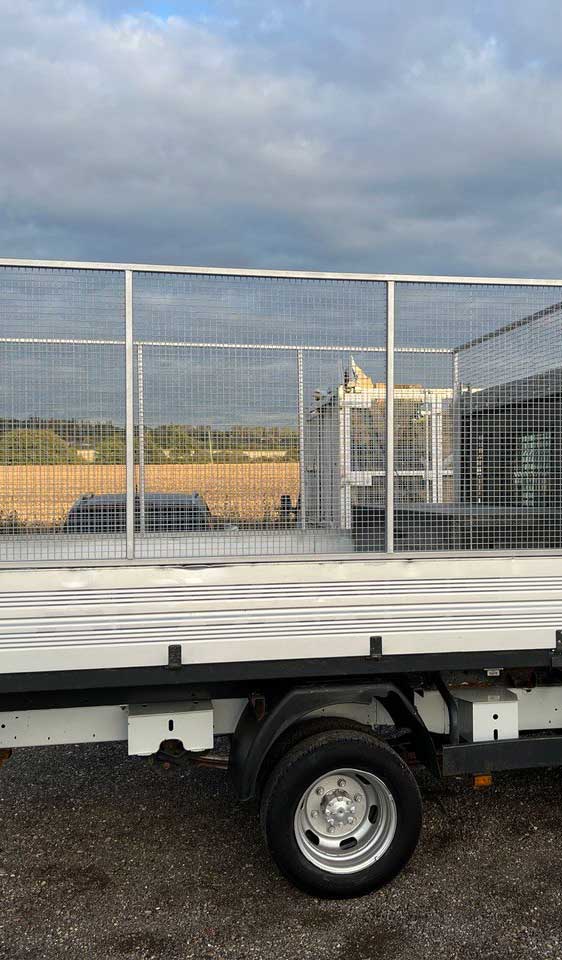 We build and install durable tipper van cages for any business. Same-day builds available. Heavy-duty, professional-grade results.